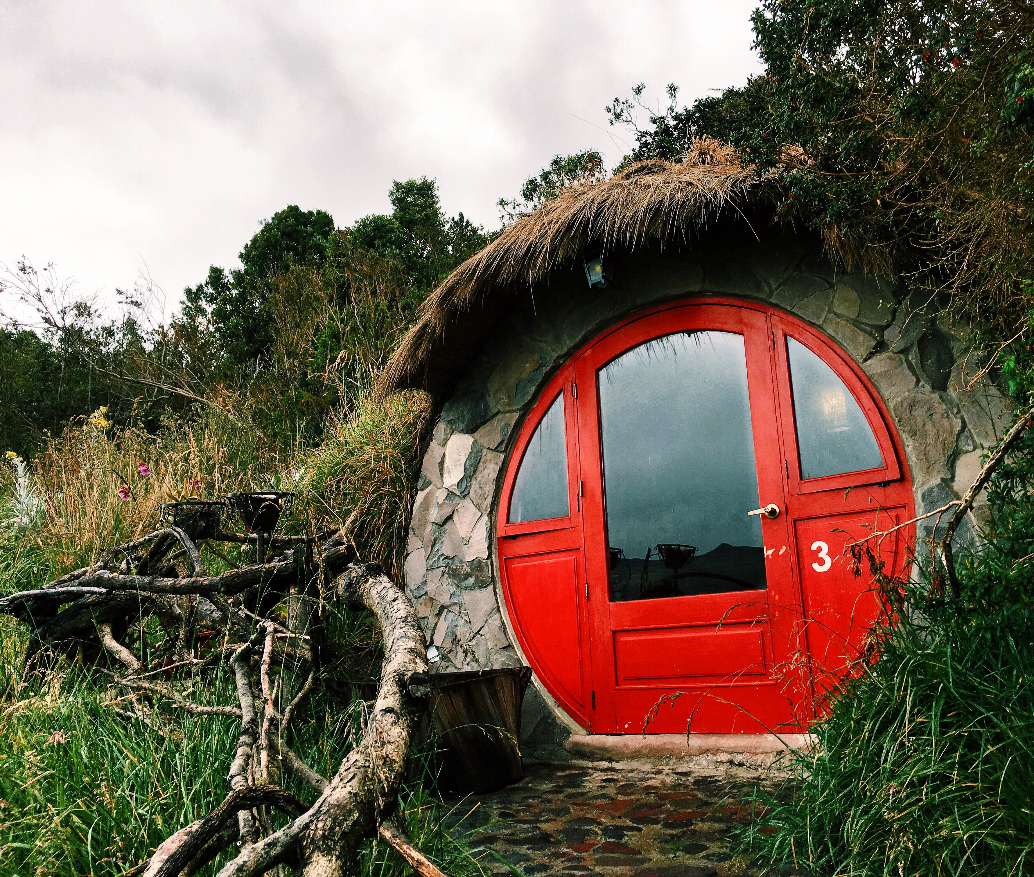 Hobbit homes at Cotopaxi